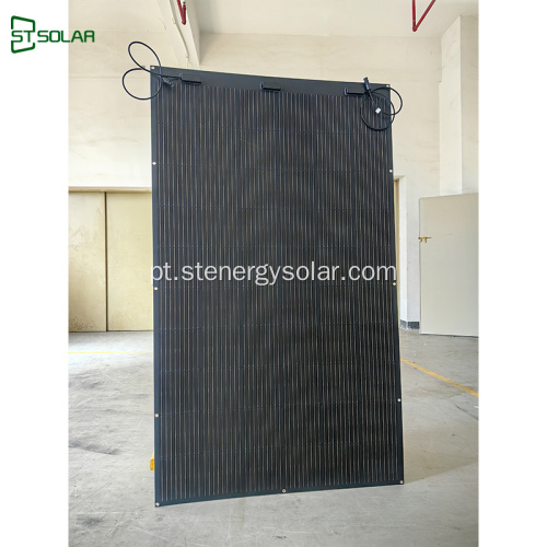 380W painéis solares flexíveis para estufas vegetais